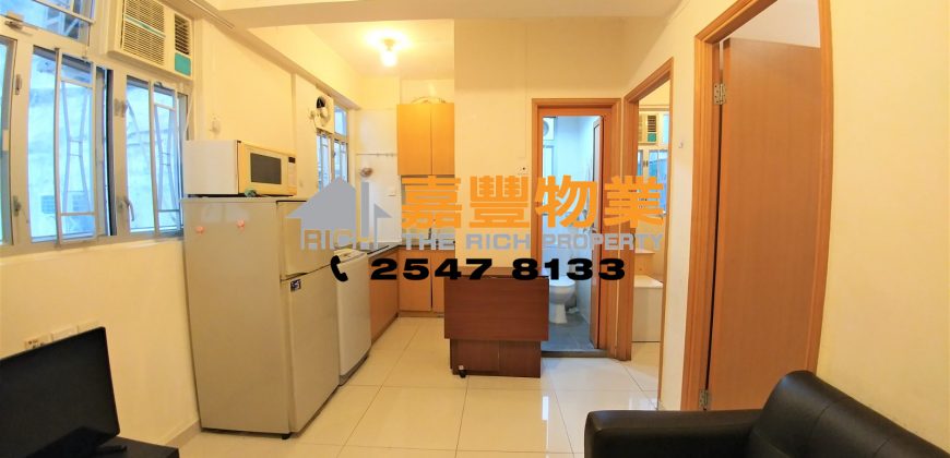 Lai On Building – 2 Bedrooms fully furnished