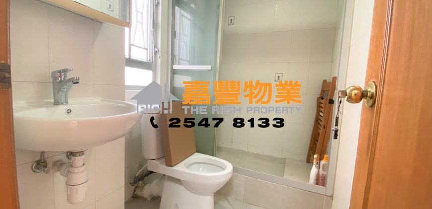 恆裕大廈 – 大廳四正實用 2房合家庭租