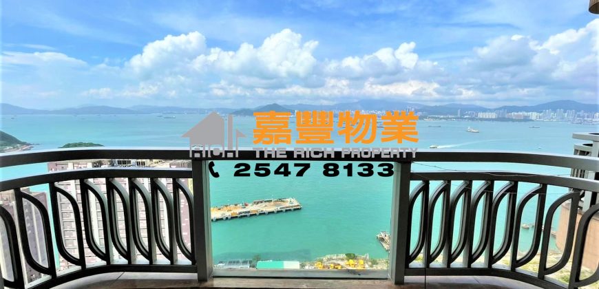 怡峰 – 3房2套 清靜舒適 高層海景 另車位出租